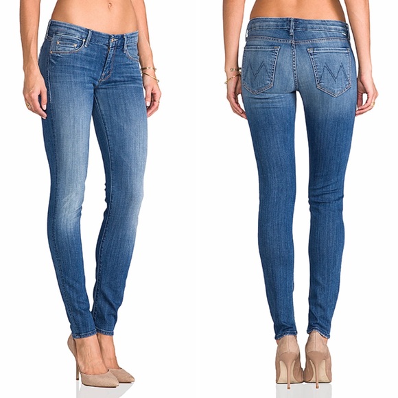 MOTHER Denim - Mother The Looker Jeans in Medium Kitty wash sz 26